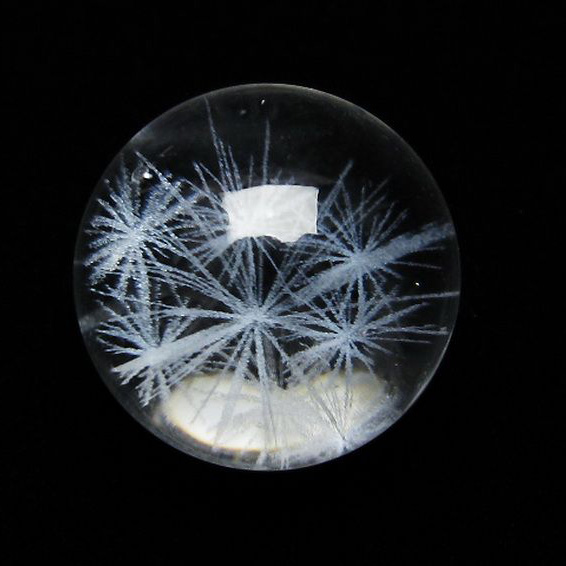 ホワイトスタークォーツ 丸玉 20mm [T371-2323]