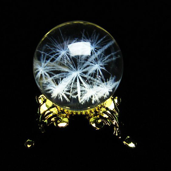 ホワイトスタークォーツ  丸玉 19mm [T371-2540]