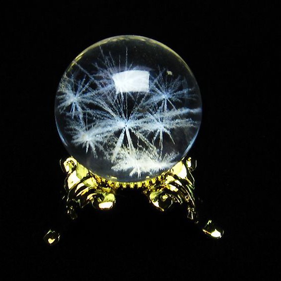 ホワイトスタークォーツ  丸玉 20mm [T371-2544]