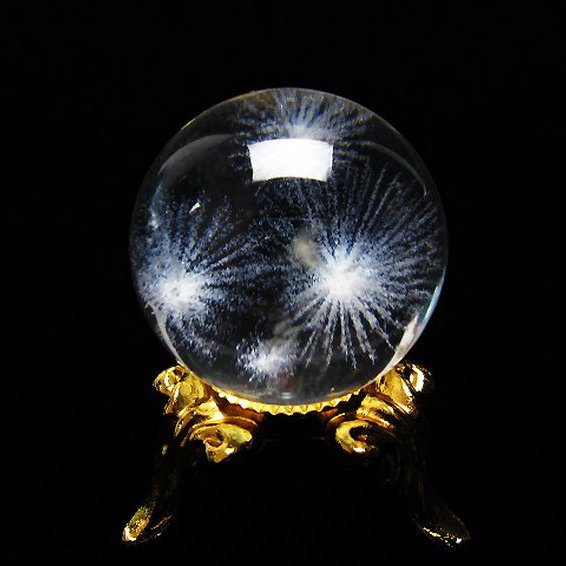 ホワイトスタークォーツ 丸玉 20mm [T371-2600]