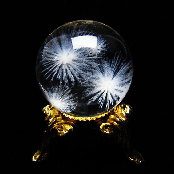 ホワイトスタークォーツ  丸玉 19mm [T371-2631]