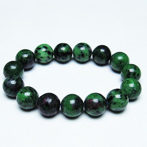 ルビーインゾイサイトブレスレット15mm