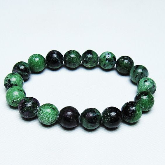 ルビーインゾイサイト ブレスレット 11mm [t372-3103]
