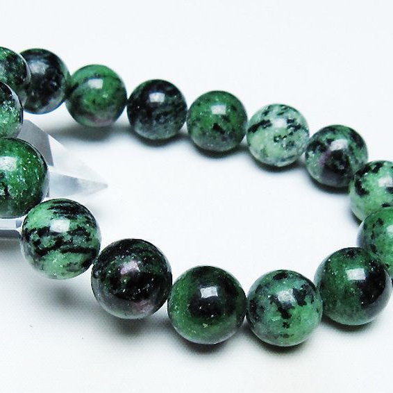 ルビーインゾイサイト ブレスレット 13mm [T372-3304]