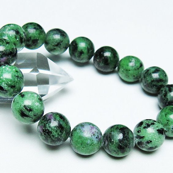 ルビーインゾイサイト ブレスレット 13mm [t372-3445]