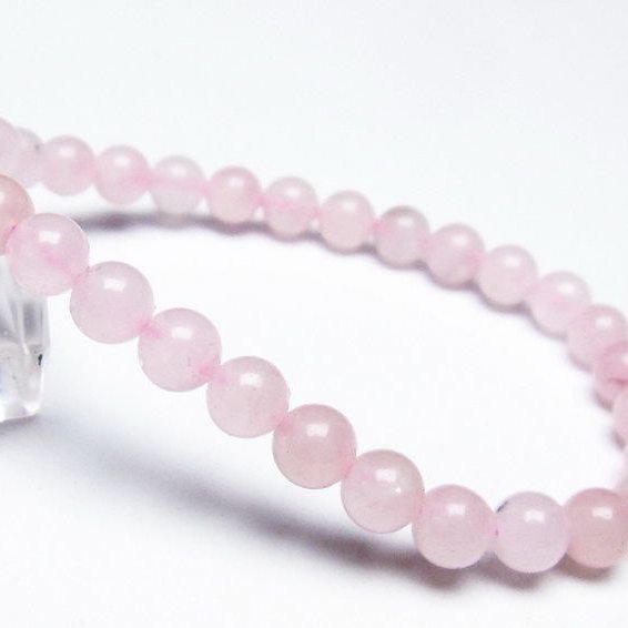 ローズクォーツ ブレスレット 6mm [T373-5589]