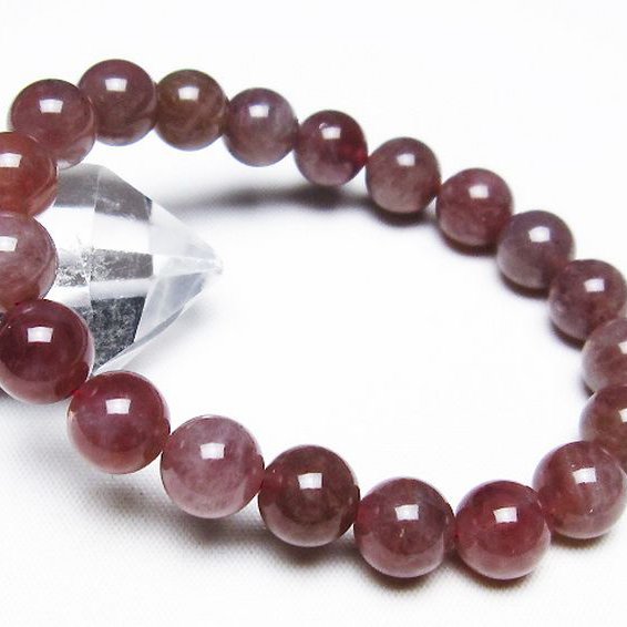 ローズクォーツ ブレスレット 10mm [T373-6164]