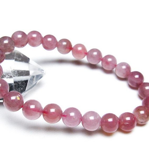 ローズクォーツ ブレスレット 8mm [T373-6367]