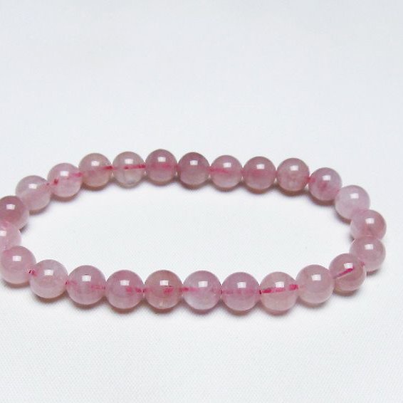 ローズクォーツ ブレスレット ローズクォーツ薔薇彫りブレスレット - 三宝堂オンラインショップ