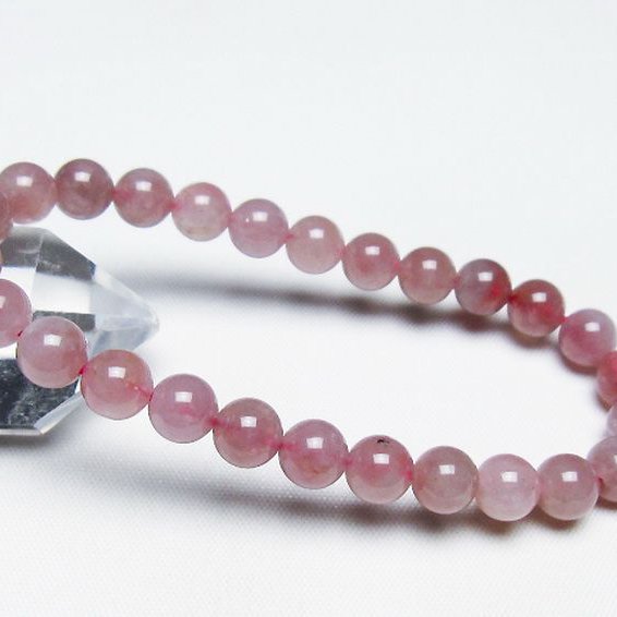 ローズクォーツ ブレスレット 7mm [T373-6465]