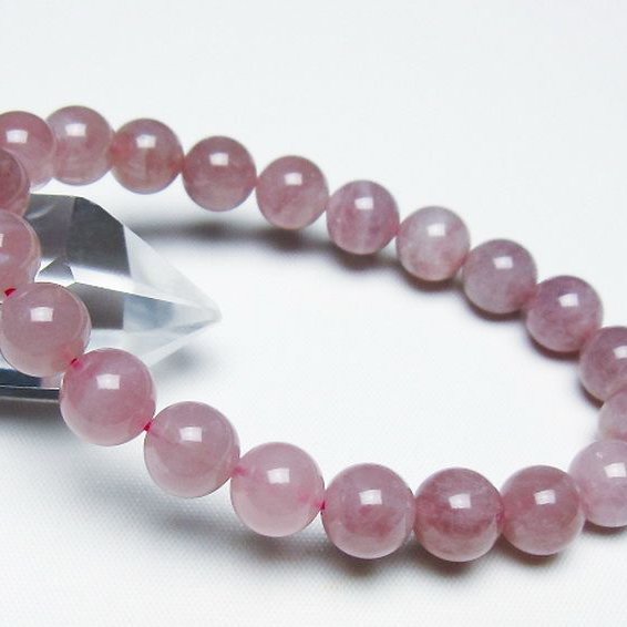 ローズクォーツ ブレスレット 9mm [t373-6775]