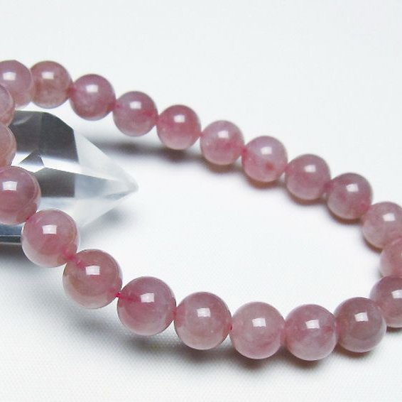 ローズクォーツ ブレスレット 9mm [T373-6783]
