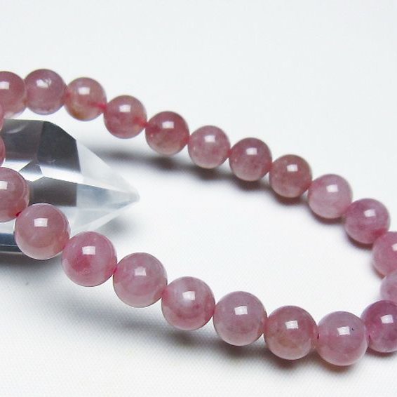 ローズクォーツ ブレスレット 8mm [t373-6861]