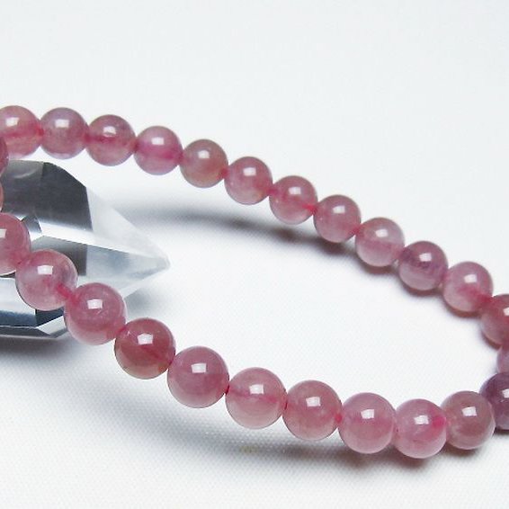 ローズクォーツ ブレスレット 7mm [t373-6887]