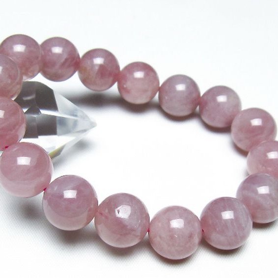 ローズクォーツ ブレスレット 13mm [t373-6913]