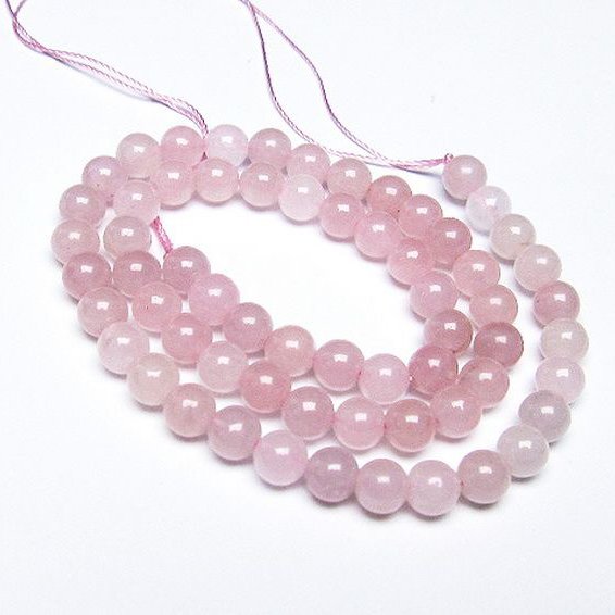 ローズクォーツ 一連 7mm ビーズ [t374-2160]