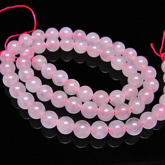 ローズクォーツ 一連 7mm ビーズ [t374-2206]