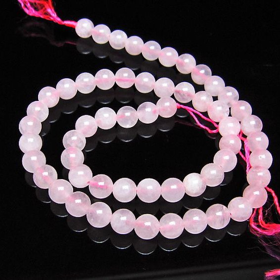 ローズクォーツ 一連 7mm ビーズ [t374-2217]