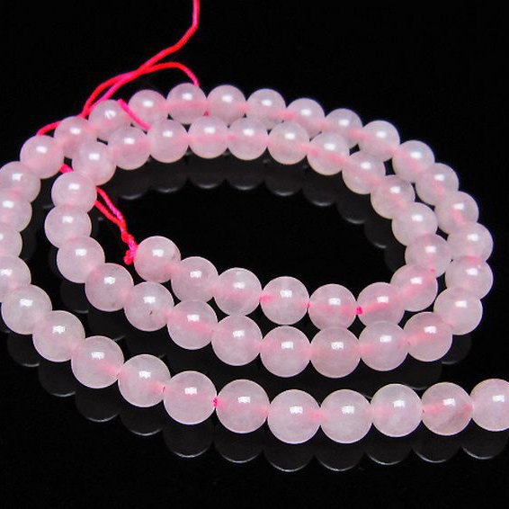 ローズクォーツ 一連 7mm ビーズ [t374-2232]