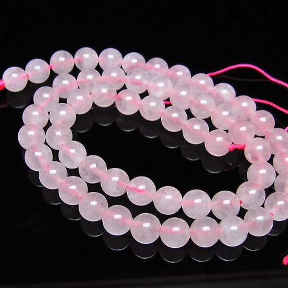 ローズクォーツ 一連 7mm ビーズ [t374-2235]