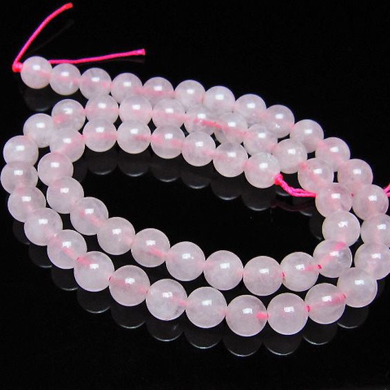 ローズクォーツ 一連 7mm ビーズ [t374-2268]