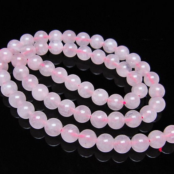 ローズクォーツ 一連 7mm ビーズ [t374-2275]