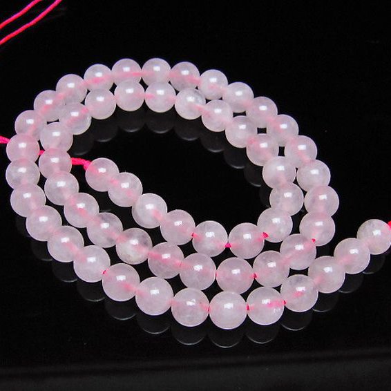 ローズクォーツ 一連 7mm ビーズ [t374-2292]