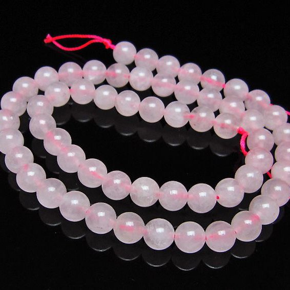 ローズクォーツ 一連 7mm ビーズ [t374-2340]