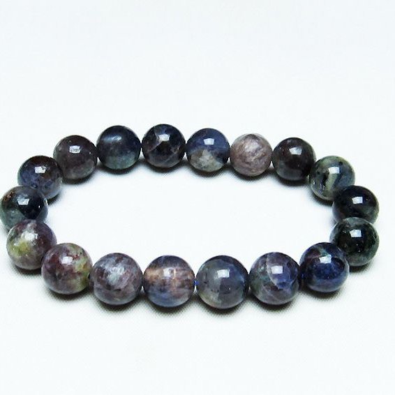 アイオライト ブレスレット 12mm [T378-3424]