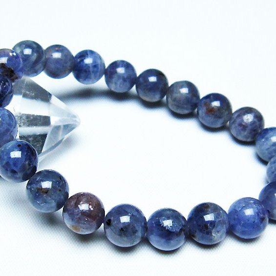 スーパーセブンアイオライト ブレスレット 9mm [t378-3671]