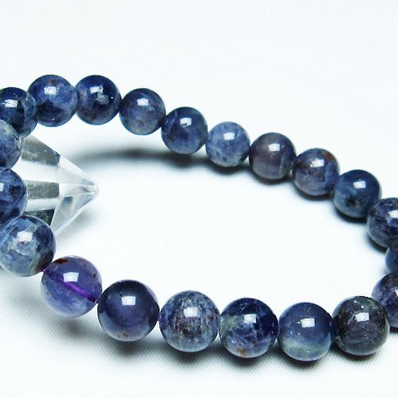 スーパーセブンアイオライト ブレスレット 10mm [t378-3822]