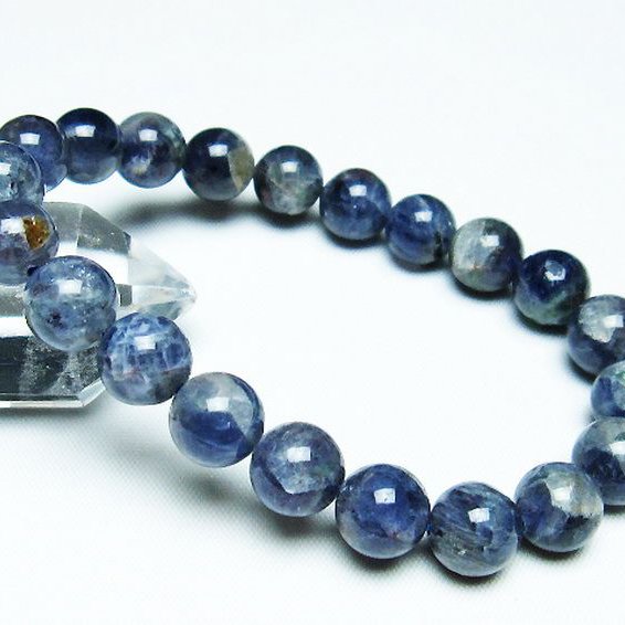 スーパーセブンアイオライト ブレスレット 10mm [t378-3862]