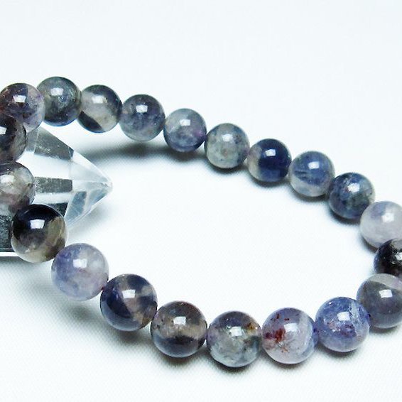 スーパーセブンアイオライト ブレスレット 9mm [t378-3873]