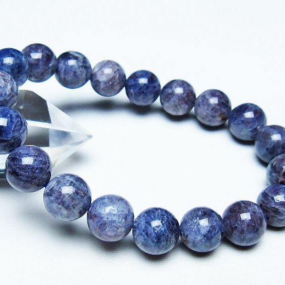 スーパーセブンアイオライト ブレスレット 11mm [t378-4141]