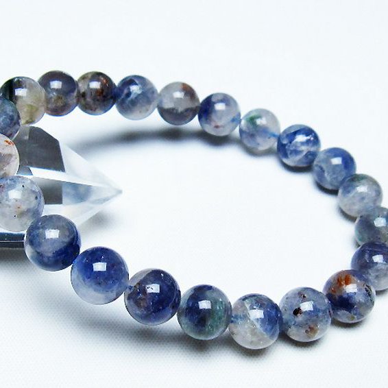 スーパーセブンアイオライト ブレスレット 9mm [t378-4197]