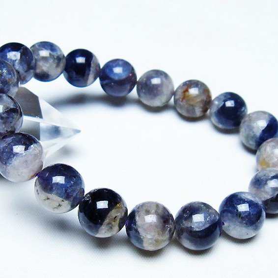 スーパーセブンアイオライト ブレスレット 12mm [t378-4205]