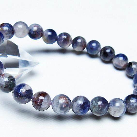 スーパーセブンアイオライト ブレスレット 9mm [T378-4231]