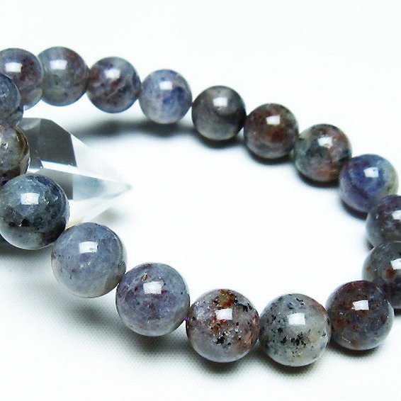 スーパーセブンアイオライト ブレスレット 12mm [t378-4291]