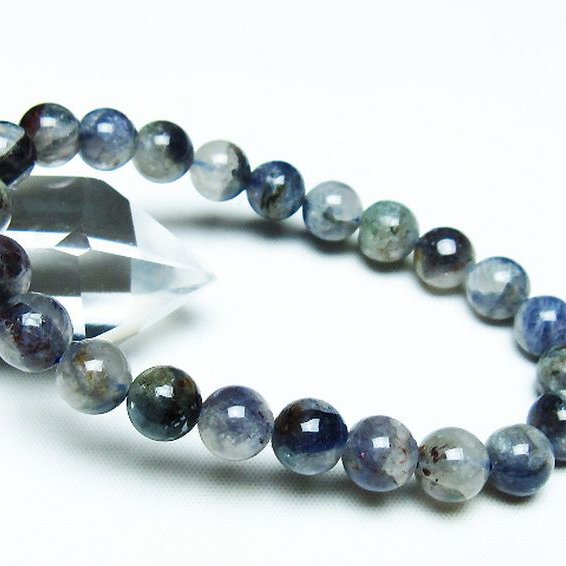 スーパーセブンアイオライト ブレスレット 9mm [t378-4325]