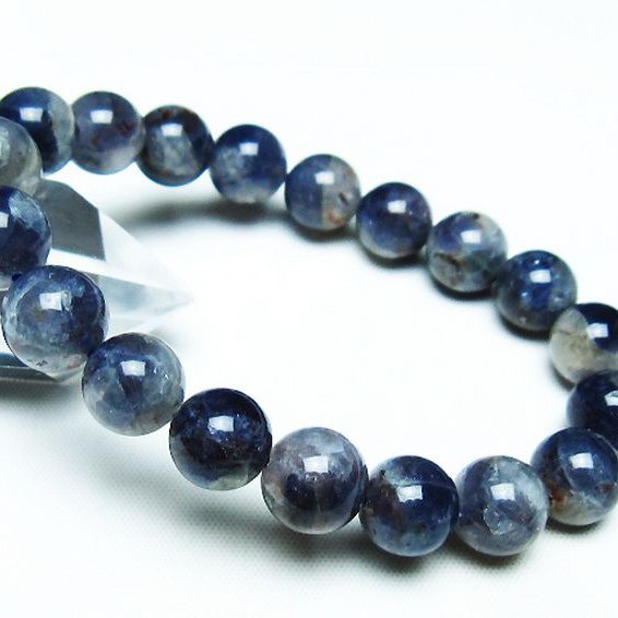 スーパーセブンアイオライト ブレスレット 10mm [t378-4348]