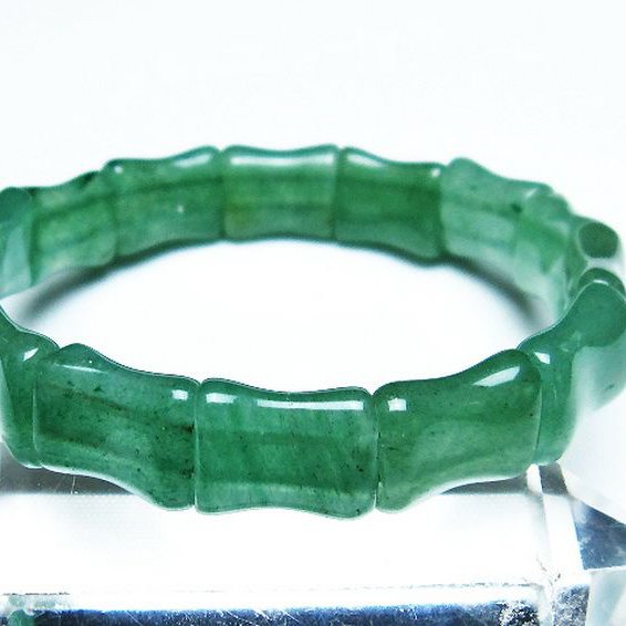 インド翡翠 バングル [T379-3059]