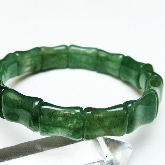 インド翡翠 バングル [T379-3258]