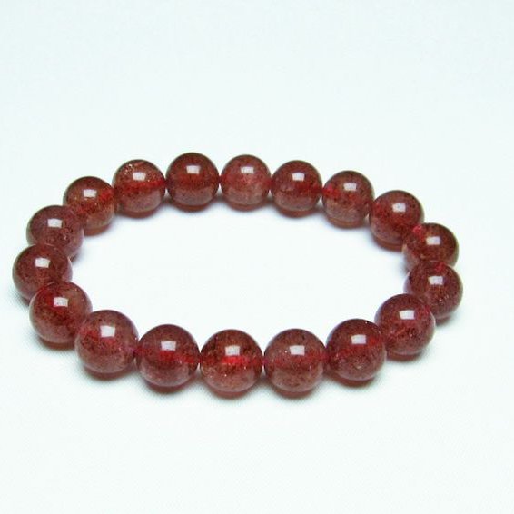 アフリカンストロベリークォーツ ブレスレット 11mm [T381-1433]