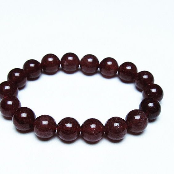 アフリカンストロベリークォーツ ブレスレット 12mm [T381-2417]