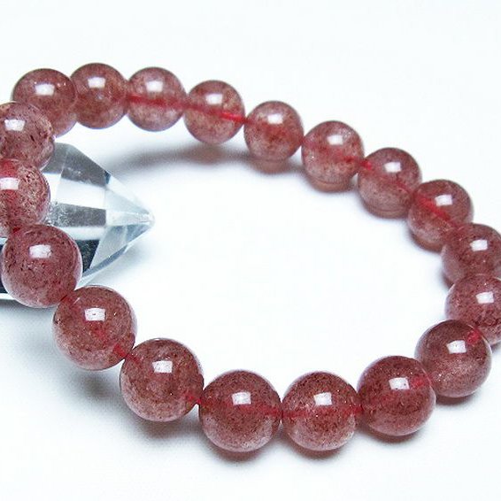 アフリカンストロベリークォーツ ブレスレット 11mm [T381-2469]