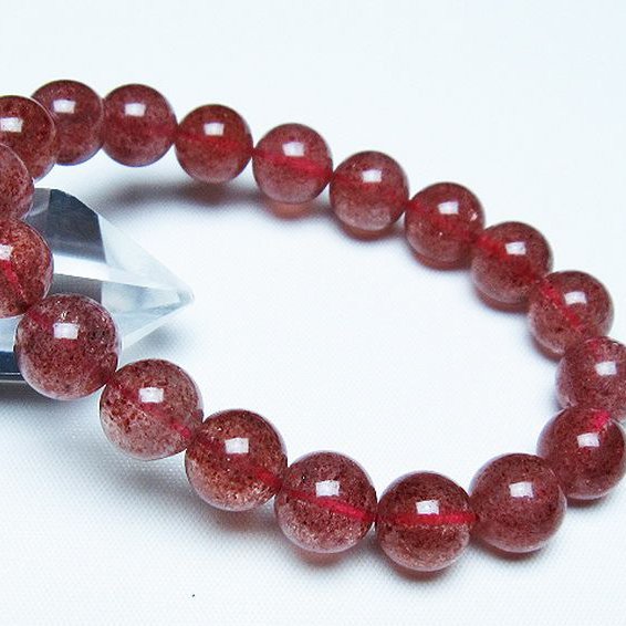アフリカンストロベリークォーツ ブレスレット 11mm [T381-2598]