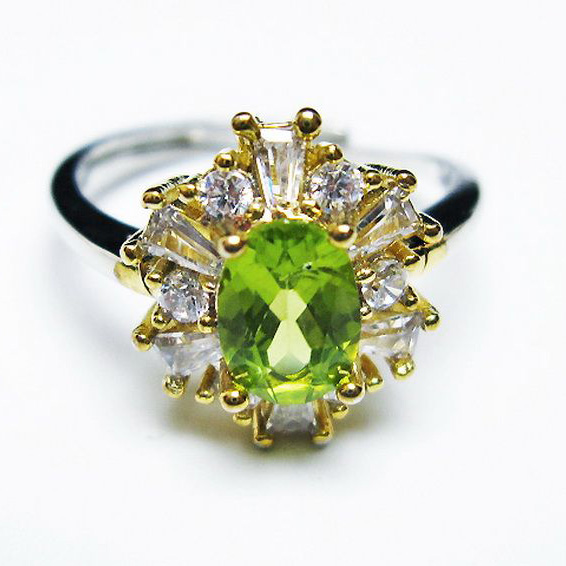 ペリドット 指輪 [T382-4107]