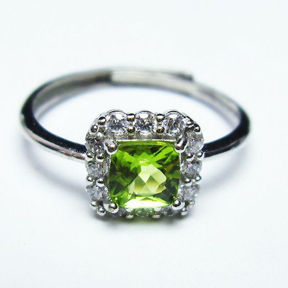 ペリドット 指輪 (16号)[T382-4200]