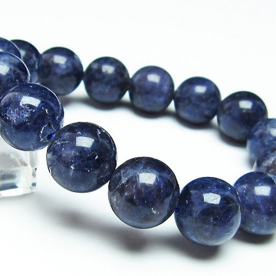 アイオライト ブレスレット 14mm [t383-4282]