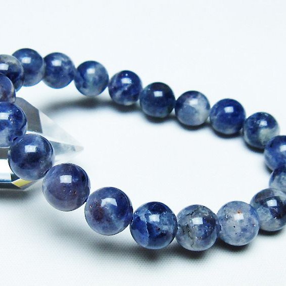 アイオライト ブレスレット 10mm [T383-4680]
